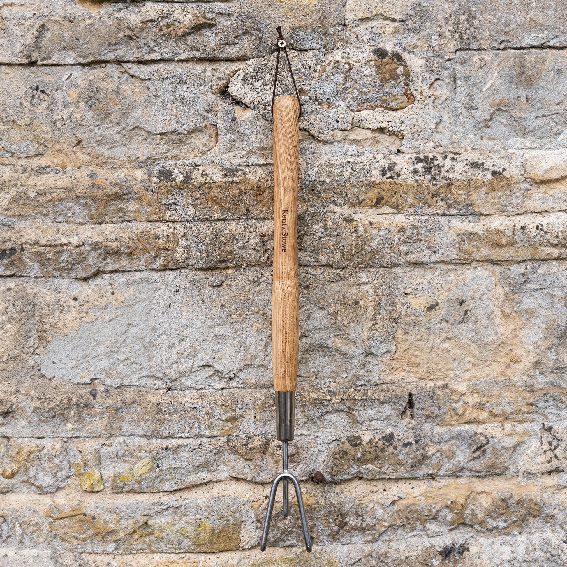 Kent & Stowe Stainless Steel Border 3 Prong Cultivator