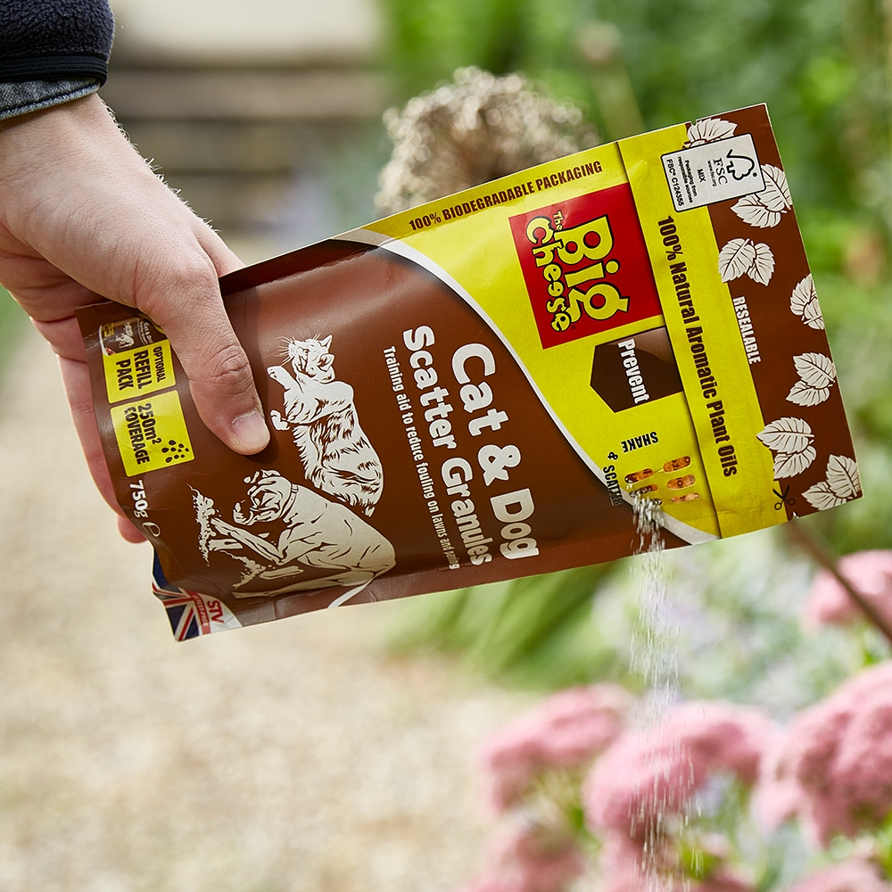 The Big Cheese Cat & Dog Scatter Granules 750g Refill