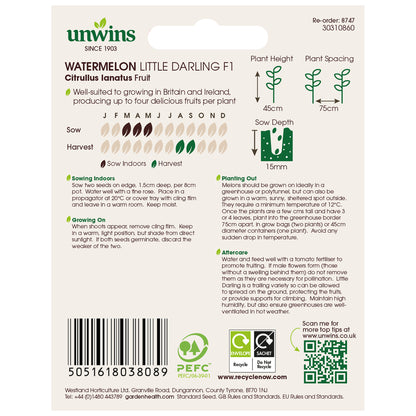 Unwins Sweet Summer Fruit Seed Bundle