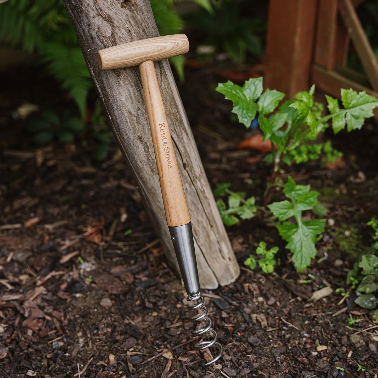 Kent & Stowe Stainless Steel Hand Corkscrew Weeder