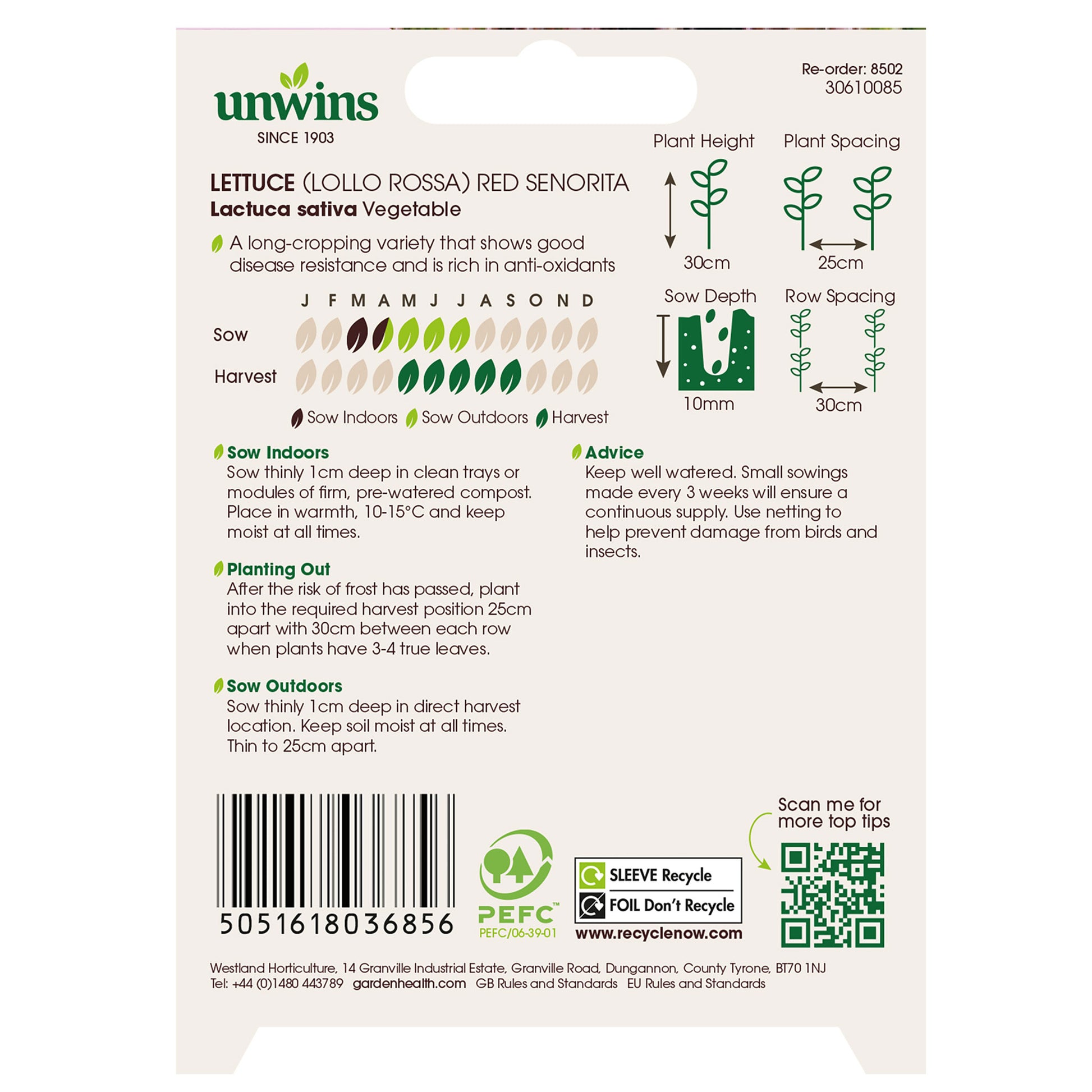 Unwins Seeds - Organic