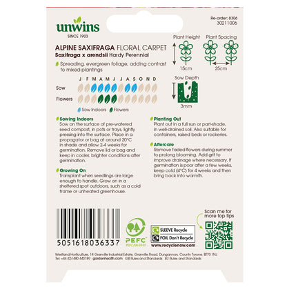 Unwins Alpine Perennial Seed Bundle