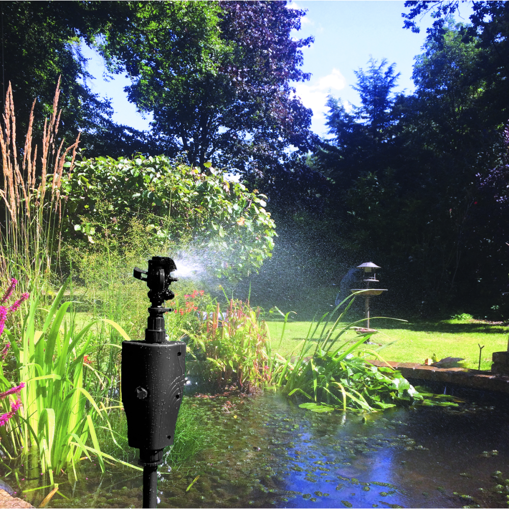 The Big Cheese Jet-Spray Pond & Garden Protector