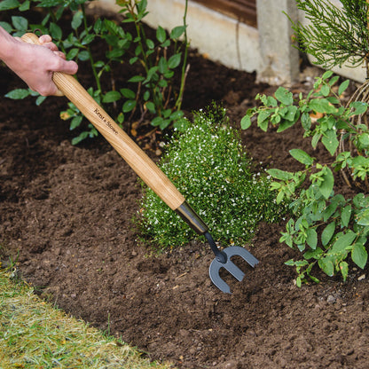 Kent & Stowe Carbon Steel Border Hand Fork