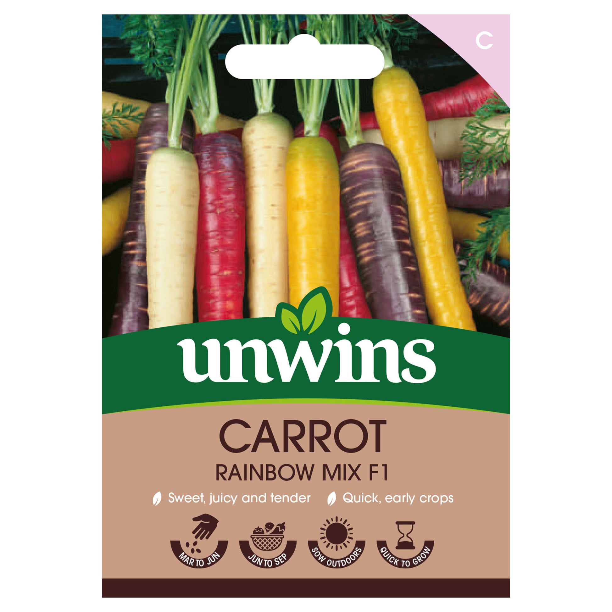 Carrot Rainbow Mix F1