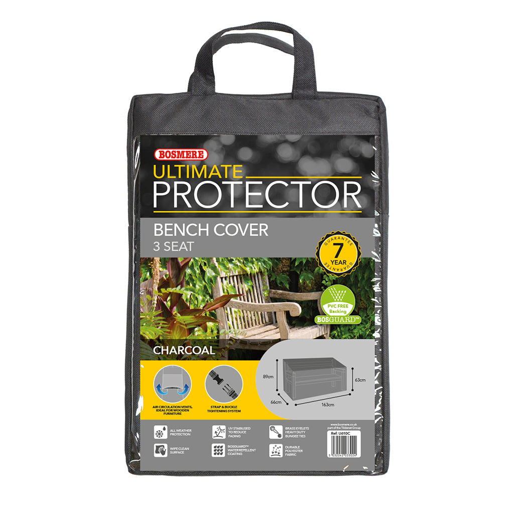 Bosmere Ultimate Bench Cover Charcoal Medium