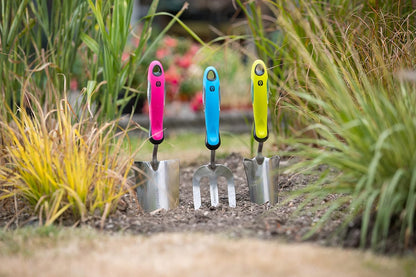 Spear & Jackson Stainless Hand Trowel, weed Fork, and Transplanter Set