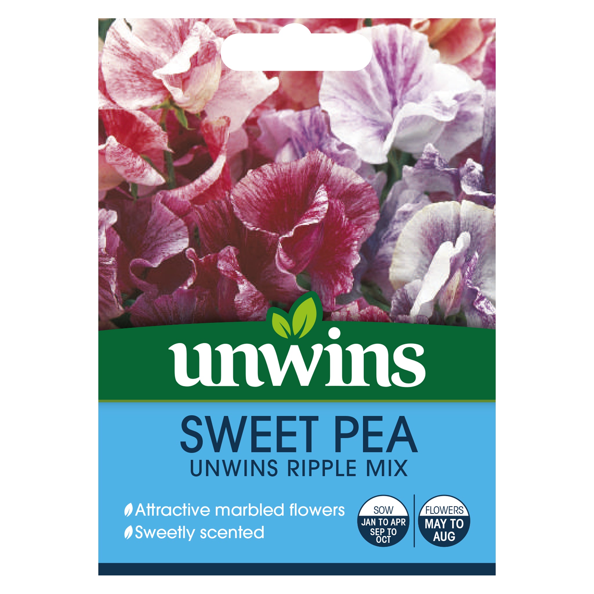 Sweet Pea Unwins Ripple Mix