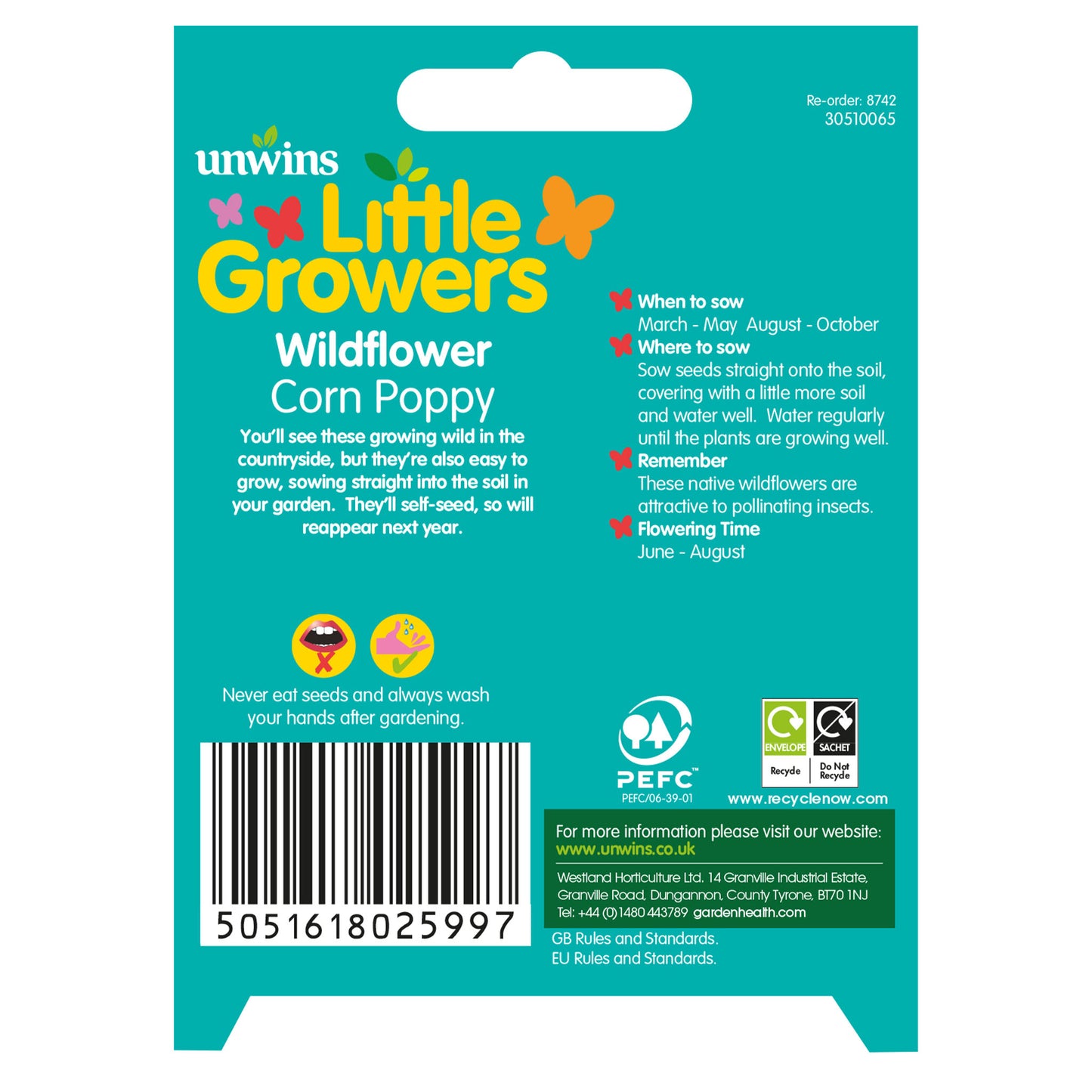 Little Growers Wildflower Corn Poppy