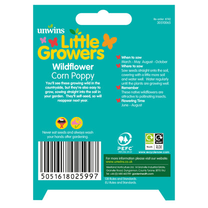 Little Growers Wildflower Corn Poppy