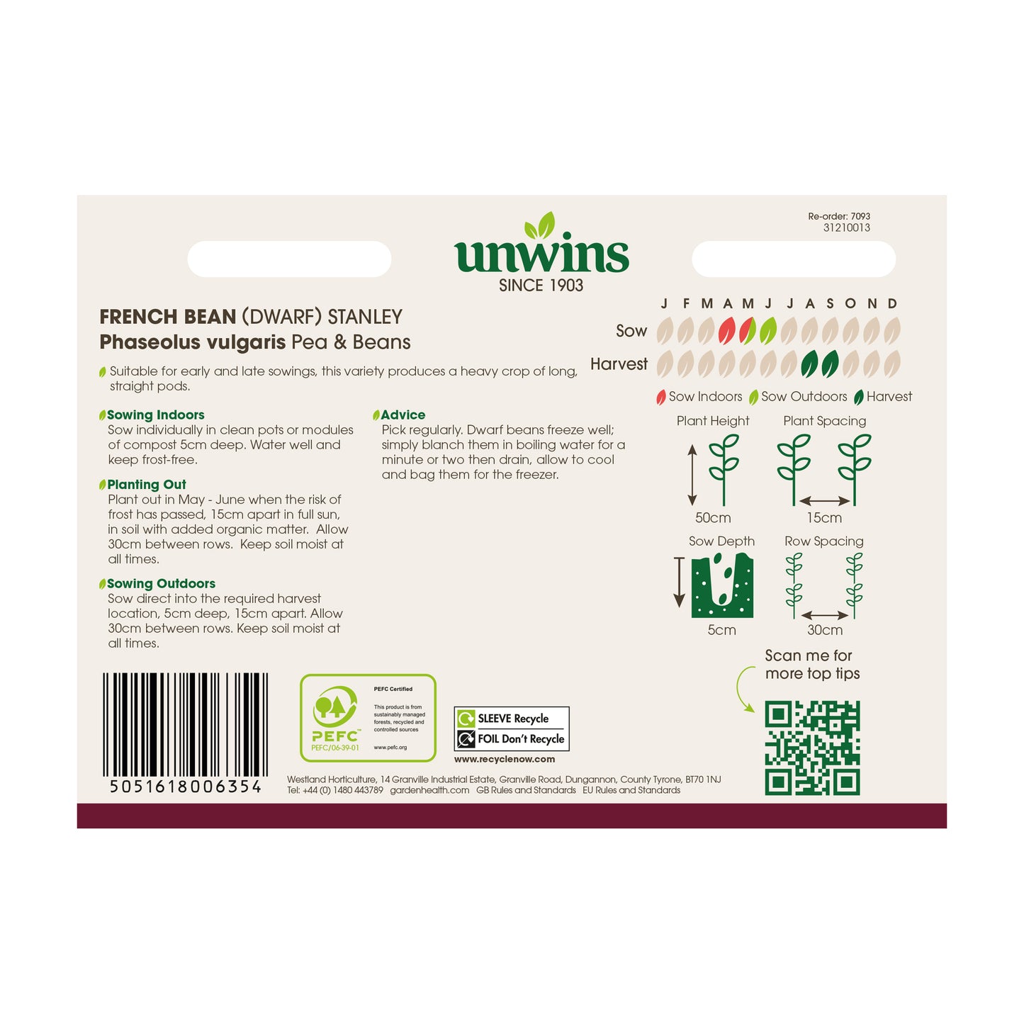 French Bean (Dwarf) Stanley