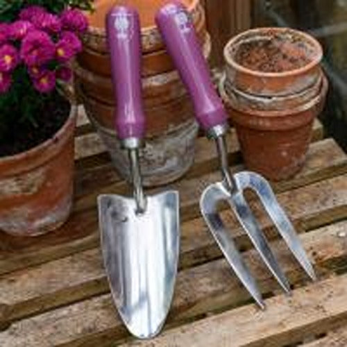 Burgon & Ball Asteraceae Trowel & Fork Set