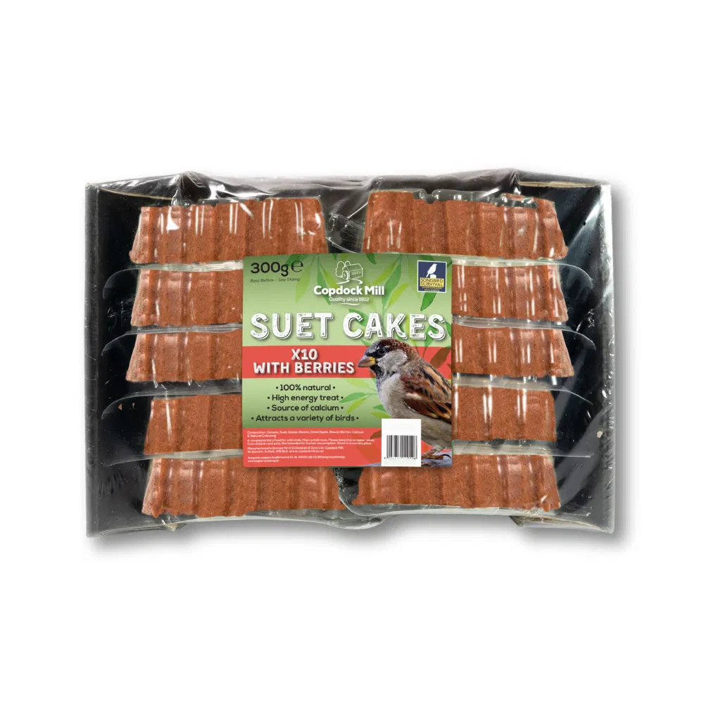 Copdock Mill Suet Cake Tray Berry 10pk 3kg