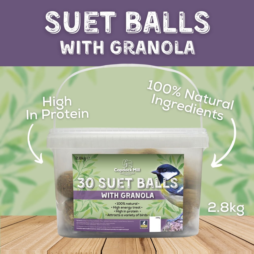 Copdock Mill Granola Suet Balls 2.8kg