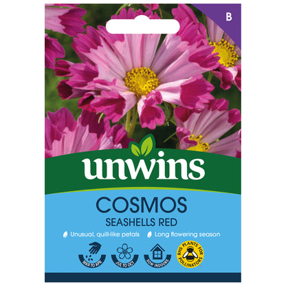 Unwins Cosmos Pink Seed Bundle