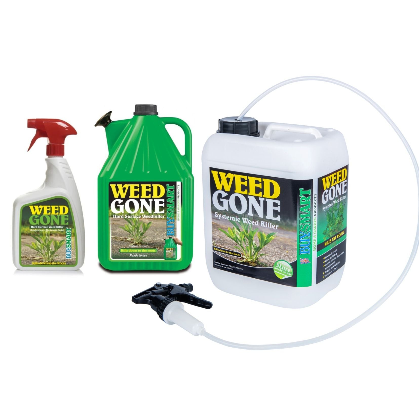 Weed Gone Ready-To-Use 750ml Trigger Spray & 5ltr Watering Can