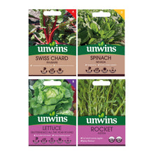 Unwins Cut-and-Come-Again Veg Seed Bundle