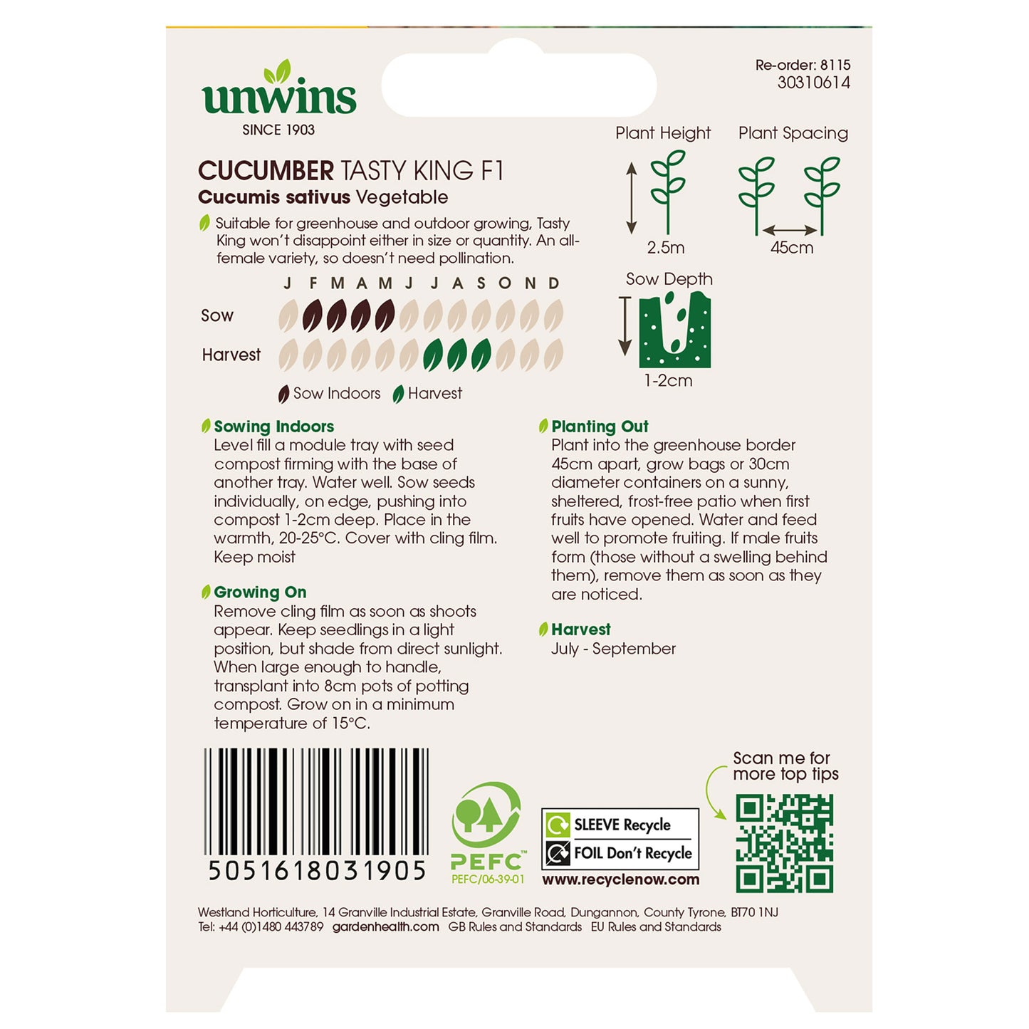 Cucumber Tasty King F1