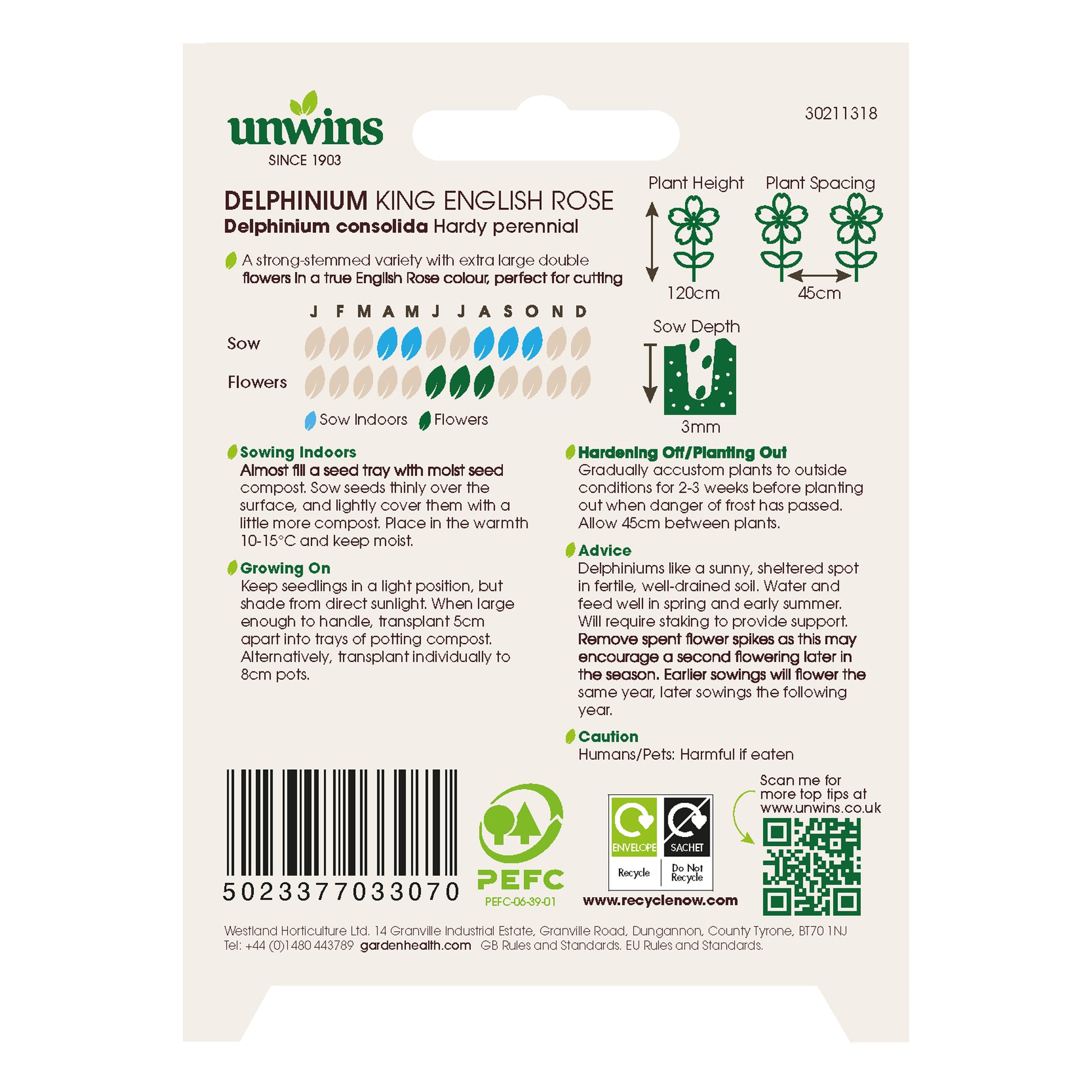 Unwins Summer Flowering Seed Bundle