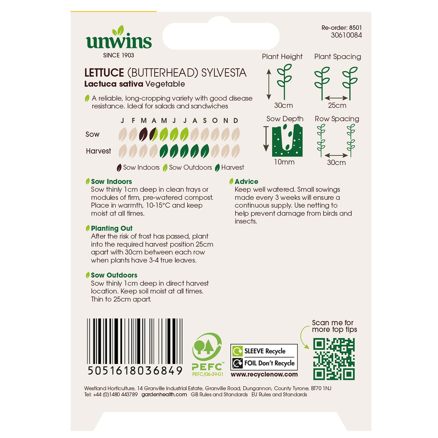 Unwins Seeds - Organic