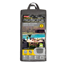 Bosmere Ultimate Circular Dining Set Cover Charcoal 4-6 Seat