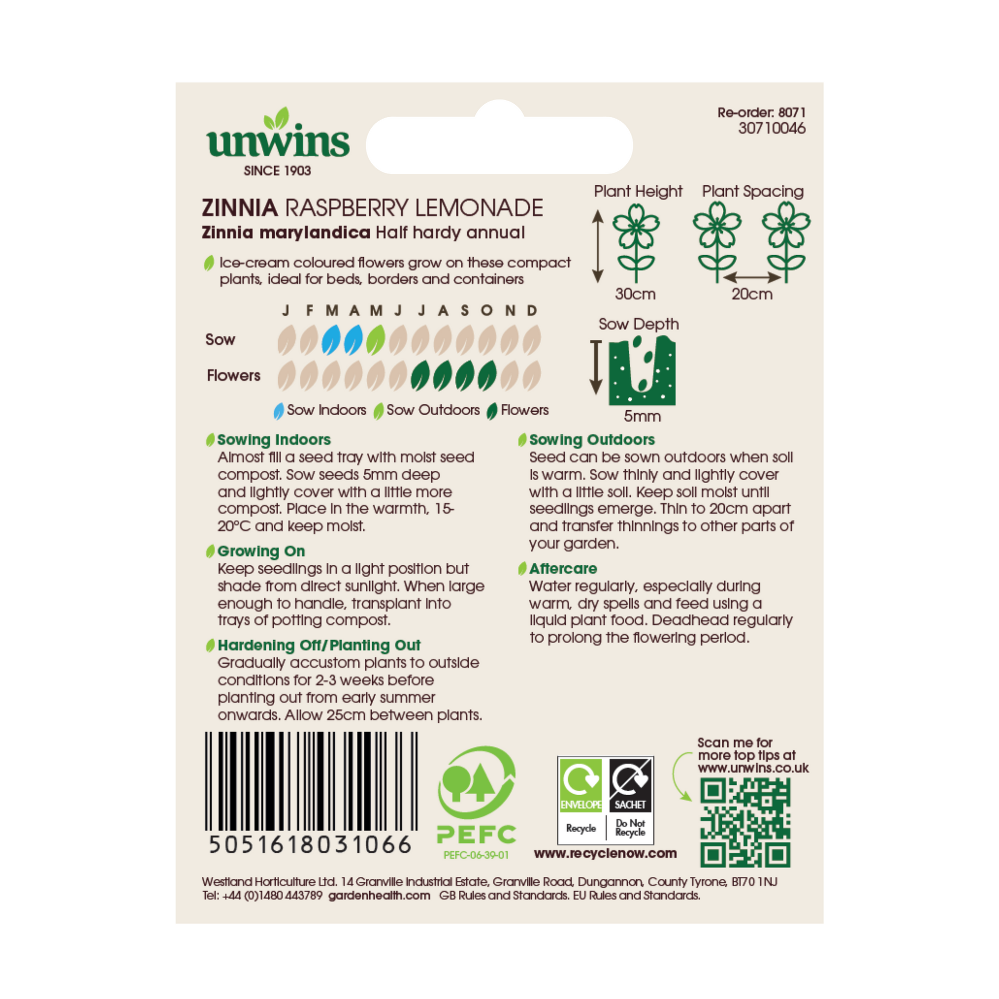 Unwins Bouquet Builder Seed Bundle