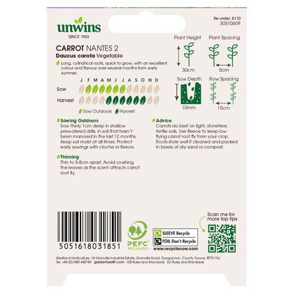 Unwins Root Harvest Seed Bundle