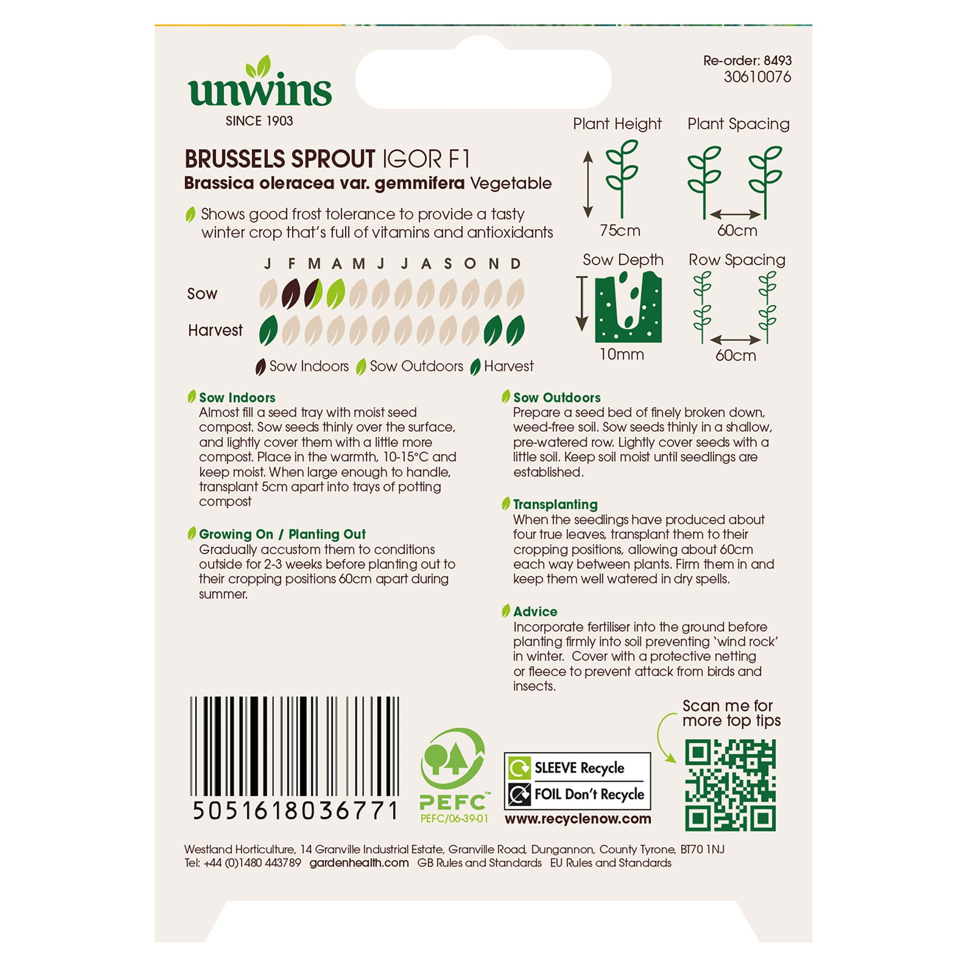 Unwins Seeds - Organic