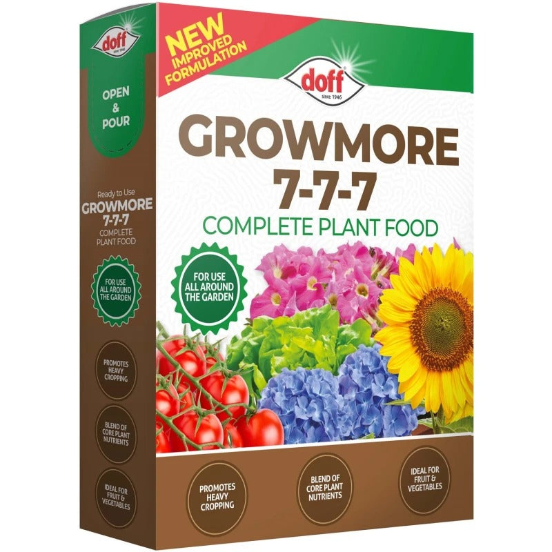 Doff Growmore 7-7-7 Granular Fertiliser - 2kg