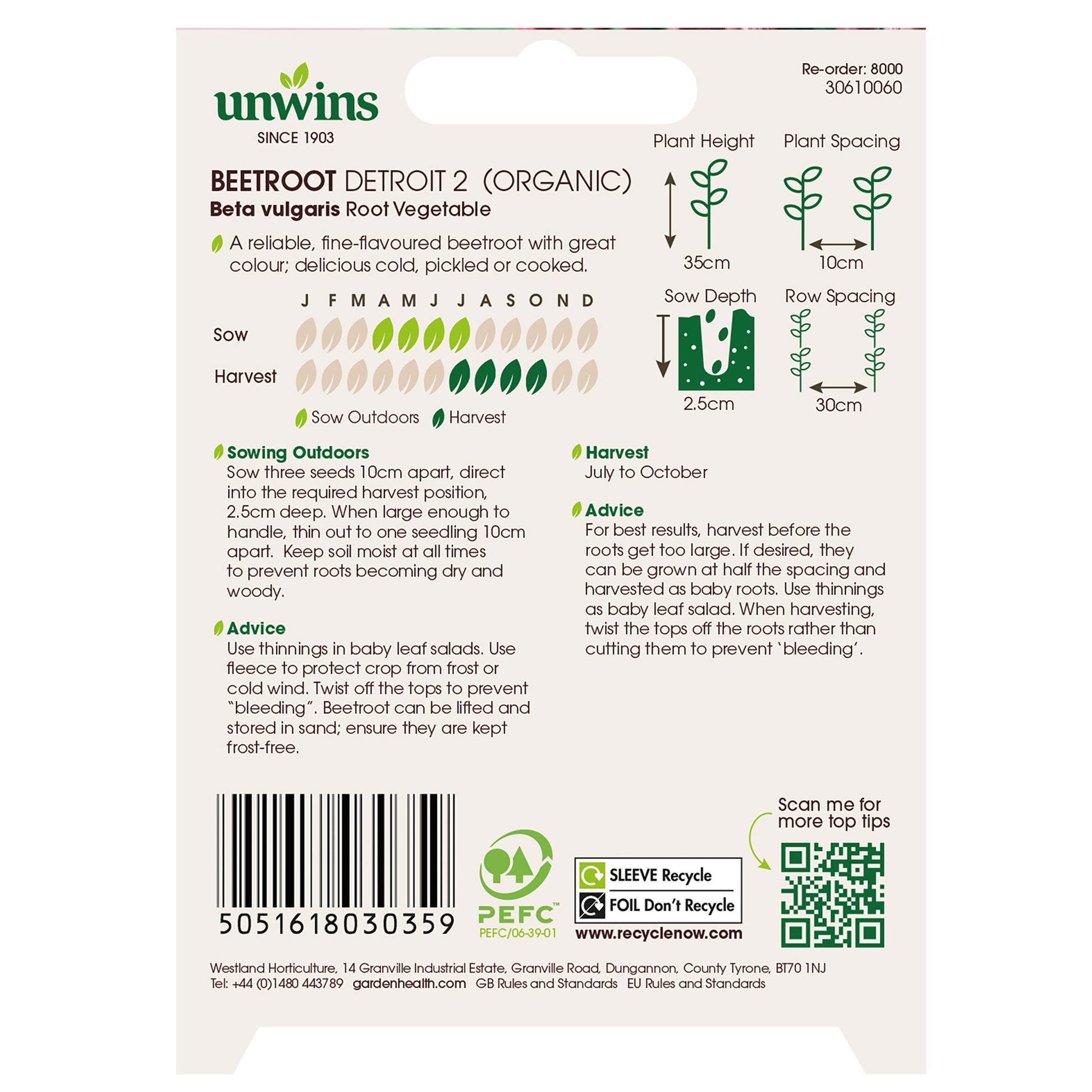 Unwins Seeds - Organic