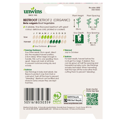 Unwins Seeds - Organic