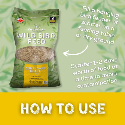 Copdock Mill Sunflower Hearts 12.75kg