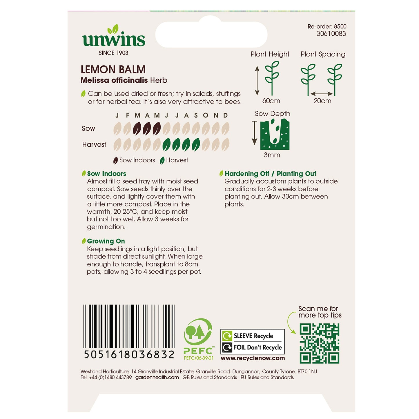 Unwins Seeds - Organic
