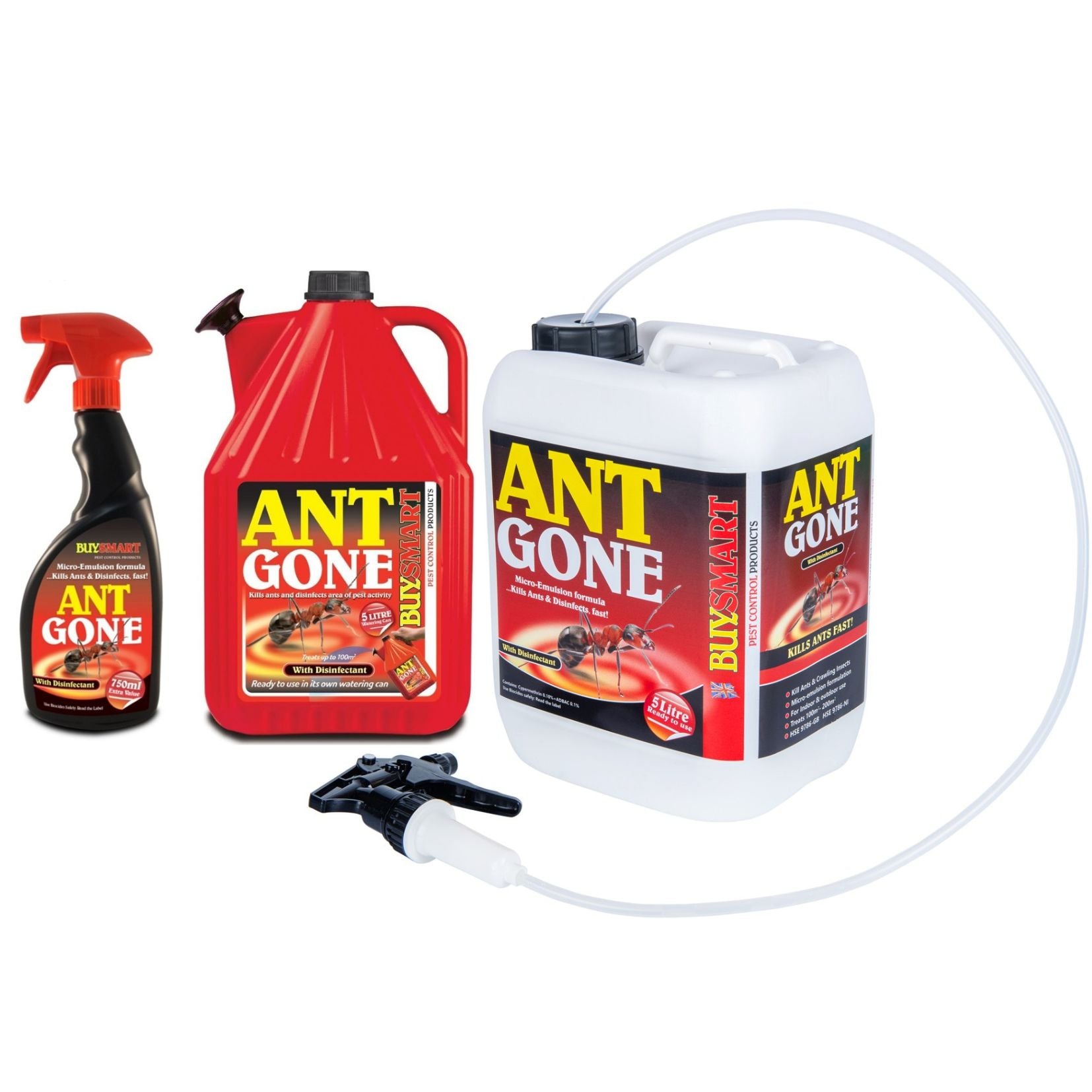 Buysmart Ant Gone Micro-Emulsion Formula 750ml & 5ltr	