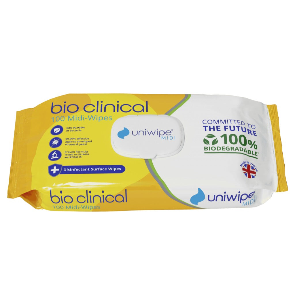 Uniwipe Bio Clinical - 100 Pack
