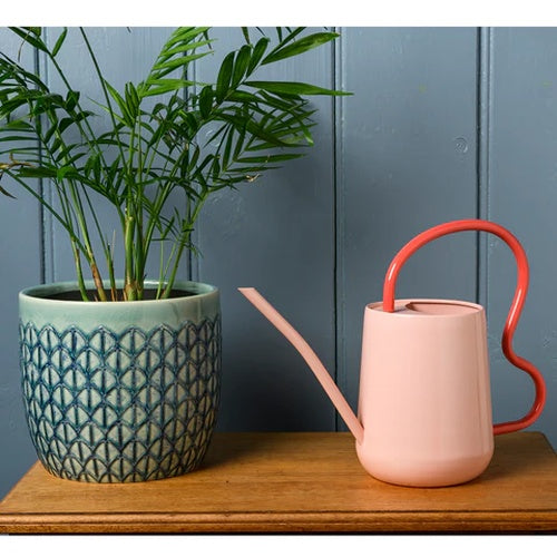 Burgon & Ball Scalloped Indoor Watering Can - Blush
