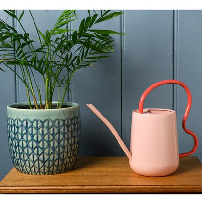 Burgon & Ball Scalloped Indoor Watering Can - Blush