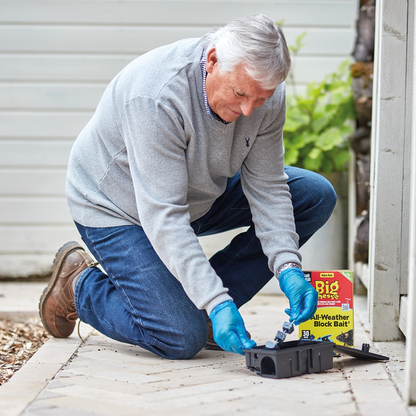 The Big Cheese Block Bait Rodent Killer Kit