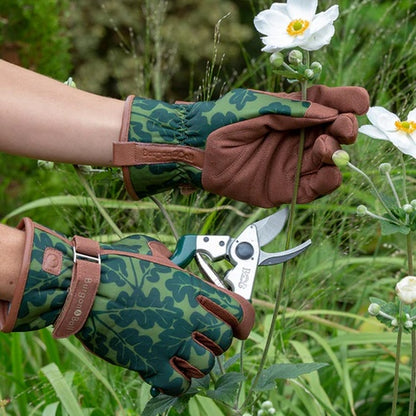 Burgon & Ball Love The Glove Oak Leaf - Moss - S/M