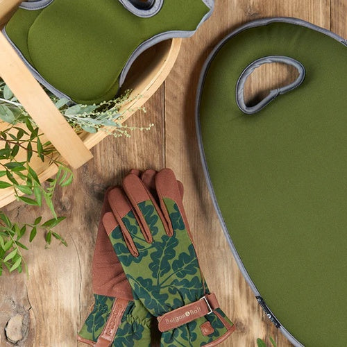 Burgon & Ball Love The Glove Oak Leaf - Moss - S/M
