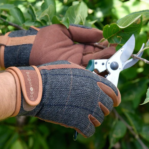 Burgon & Ball Dig the Glove-Tweed L/XL