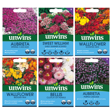 Unwins Spring Flowering Seed Bundle