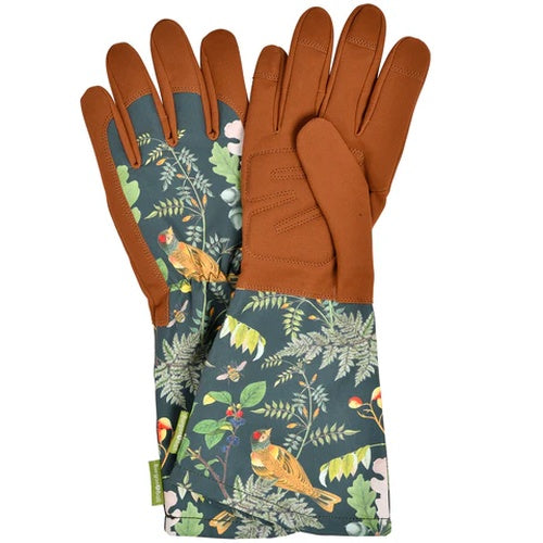 Burgon & Ball RHS Woodland Wonders Gauntlet Gloves​