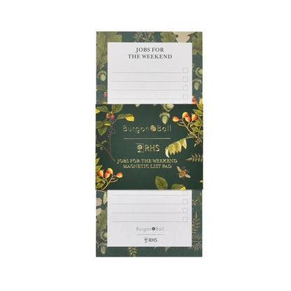 Burgon & Ball RHS Woodland Wonders List Pad​