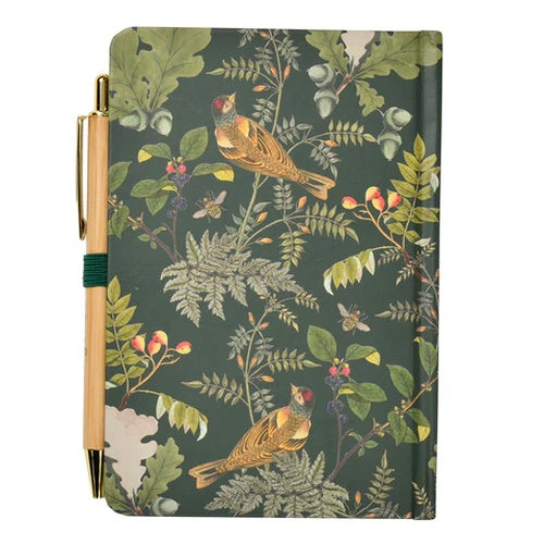 Burgon & Ball RHS Woodland Wonders Notebook and Pen​