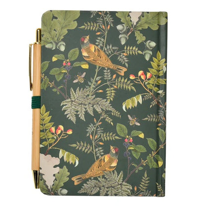Burgon & Ball RHS Woodland Wonders Notebook and Pen​