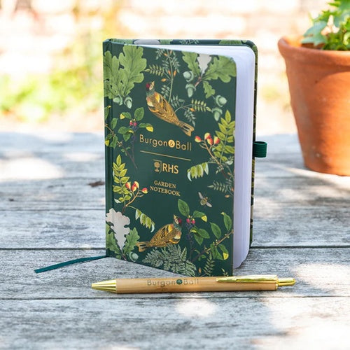 Burgon & Ball RHS Woodland Wonders Notebook and Pen​