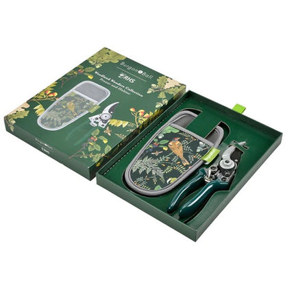 Burgon & Ball RHS Woodland Wonders Pruner and Holster Set ​