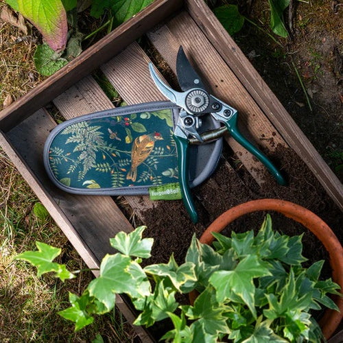 Burgon & Ball RHS Woodland Wonders Pruner and Holster Set ​