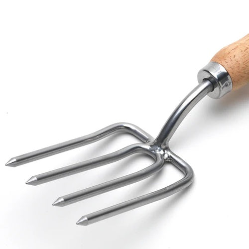 Burgon & Ball RHS Stainless Round Tine Fork
